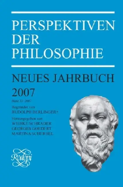 Cover of Perspektiven der Philosophie