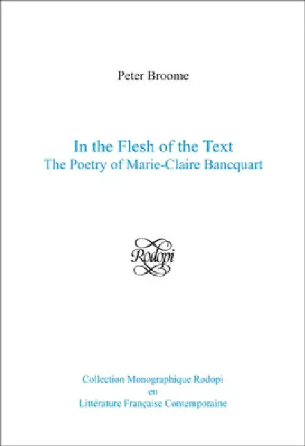 Cover of In the Flesh of the Text