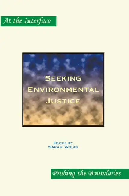 Cover of Seeking Environmental Justice