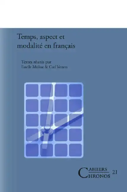Cover of Temps, aspect et modalité en français