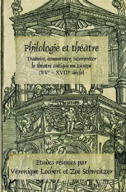 Cover of Philologie et théâtre