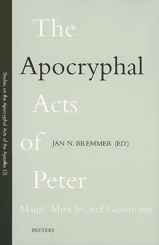 Cover of The Apocryphal Acts of Peter