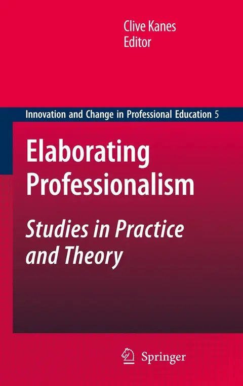 Cover of Elaborating Professionalism