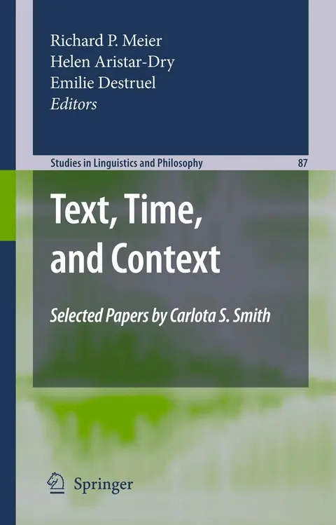 Cover of Text, Time, and Context