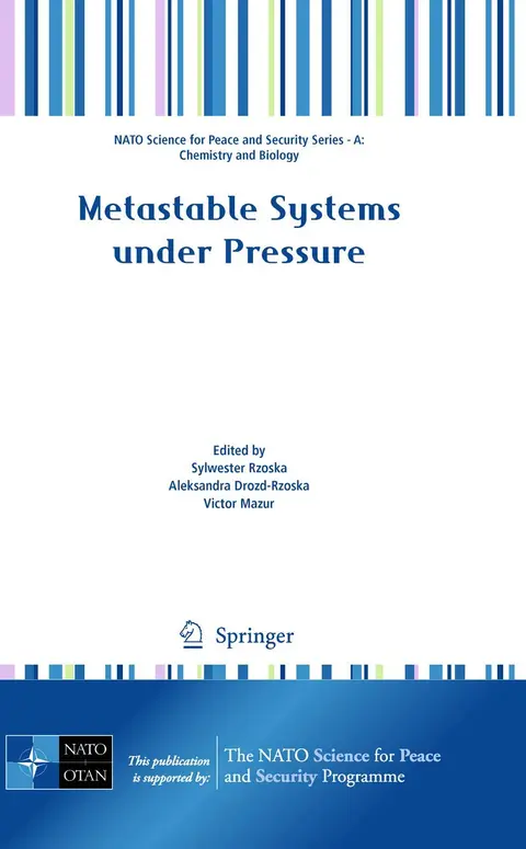 Cover of Metastable Systems under Pressure