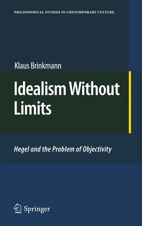 Cover of Idealism Without Limits