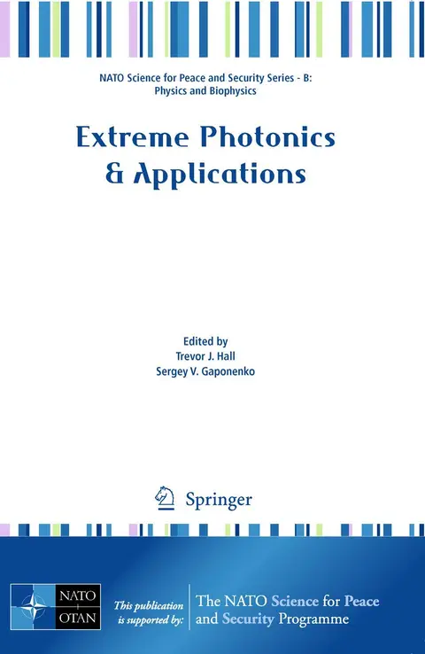 Cover of Extreme Photonics & Applications