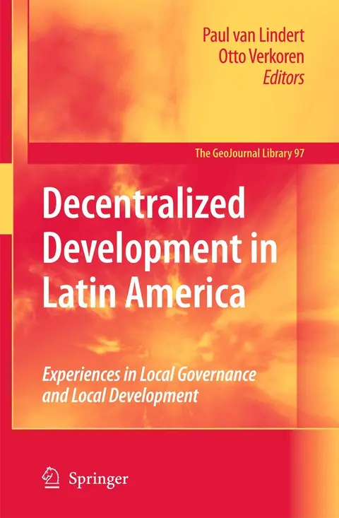 Cover of Decentralized Development in Latin America