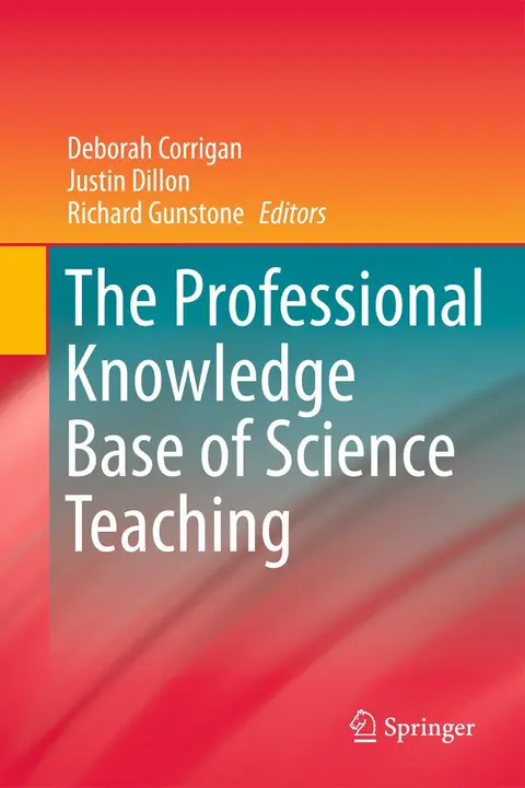 Cover of The Professional Knowledge Base of Science Teaching