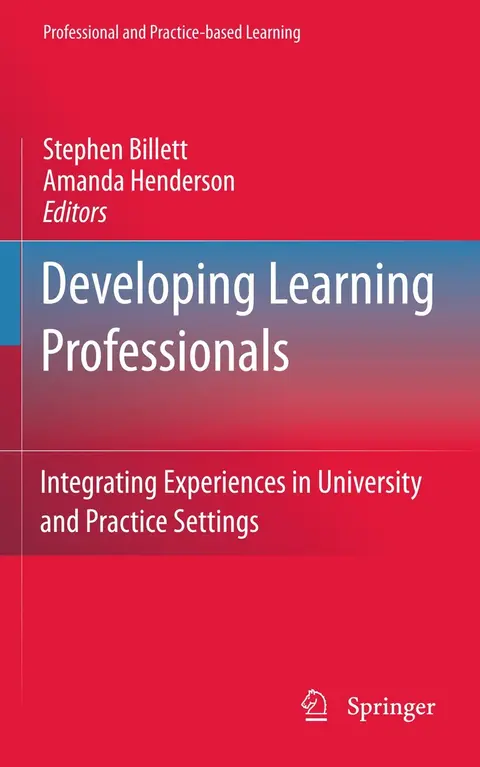 Cover of Developing Learning Professionals