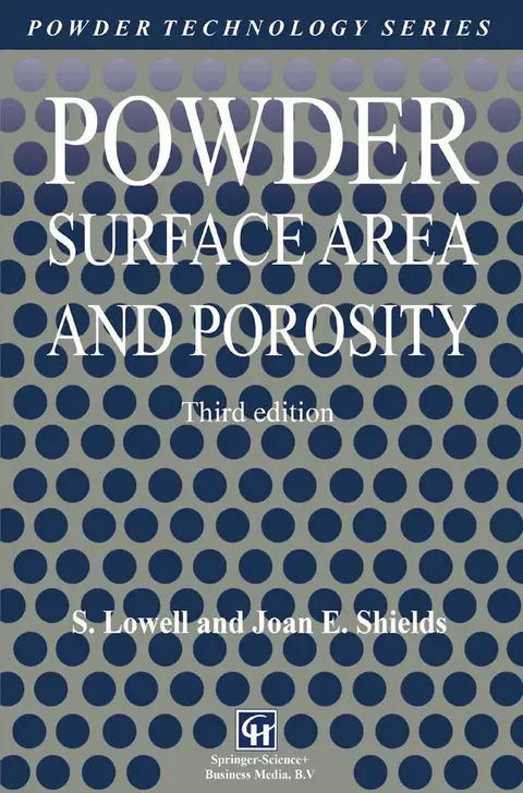Cover of Powder Surface Area and Porosity