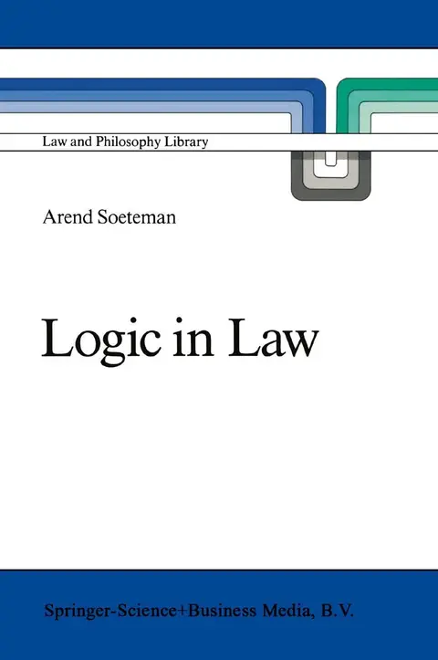 Cover of Logic in Law