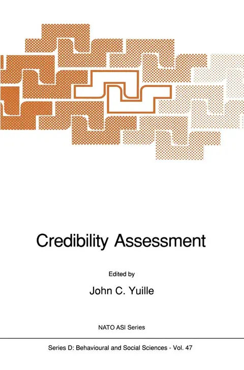 Cover of Credibility Assessment