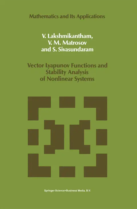 Cover of Vector Lyapunov Functions and Stability Analysis of Nonlinear Systems