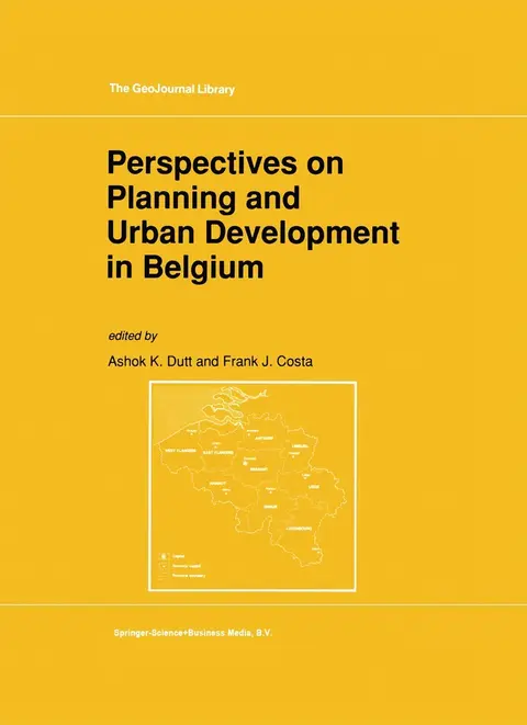Cover of Perspectives on Planning and Urban Development in Belgium