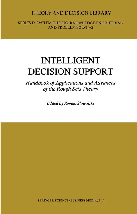 Cover of Intelligent Decision Support