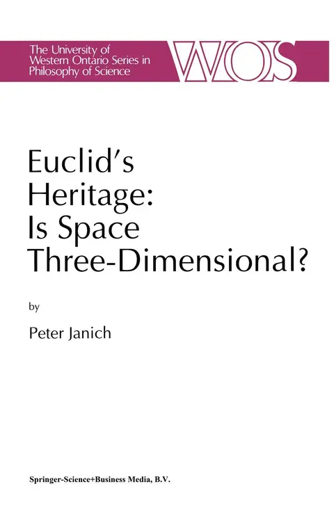 Cover of Euclid's Heritage, Is Space Three-Dimensional?