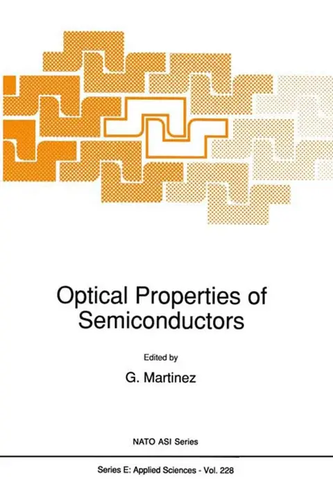 Cover of Optical Properties of Semiconductors