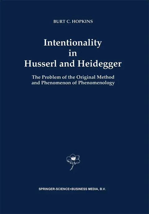 Cover of Intentionality in Husserl and Heidegger
