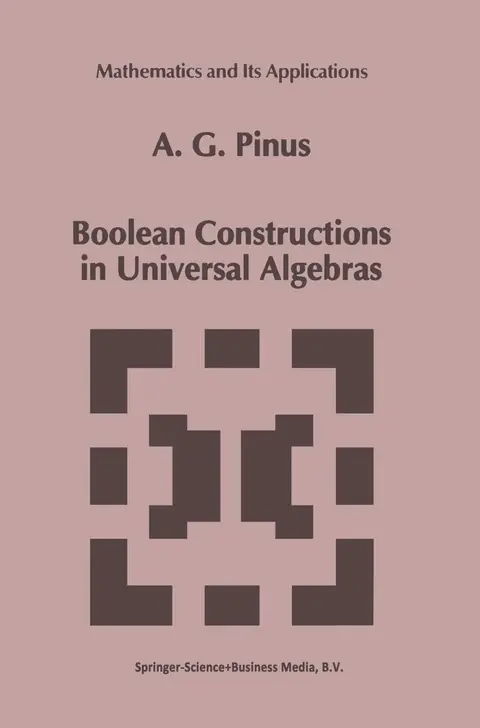 Cover of Boolean Constructions in Universal Algebras