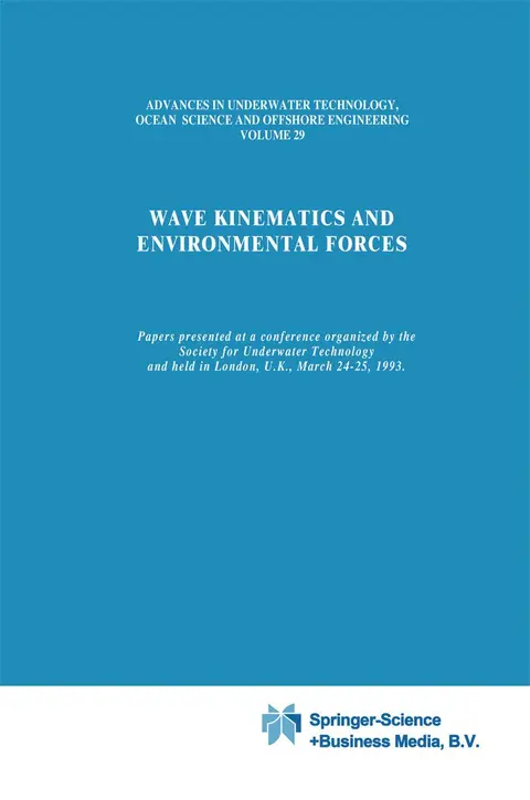 Cover of Wave Kinematics and Environmental Forces