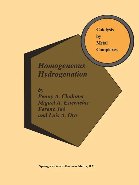Cover of Homogeneous Hydrogenation