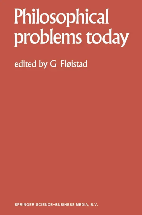 Cover of Philosophical Problems Today
