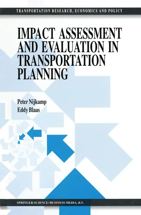 Cover of Impact Assessment and Evaluation in Transportation Planning