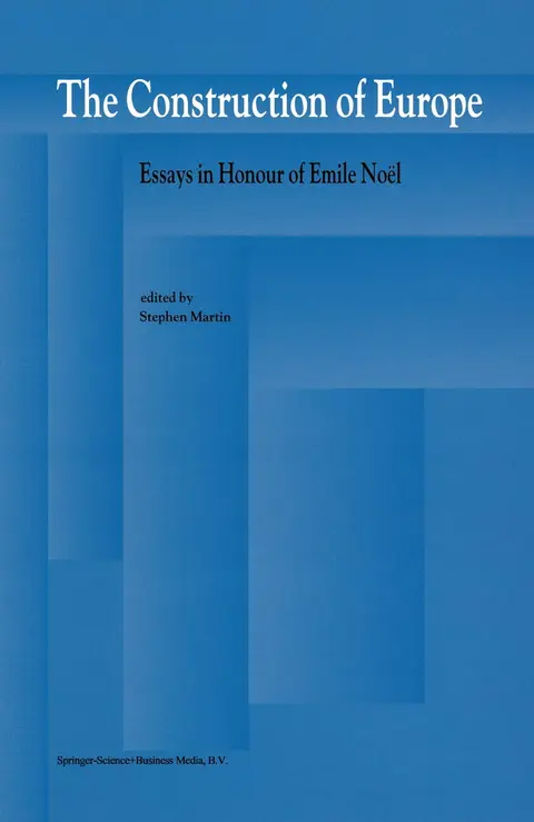 Cover of The Construction of Europe