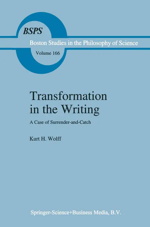 Cover of Transformation in the Writing