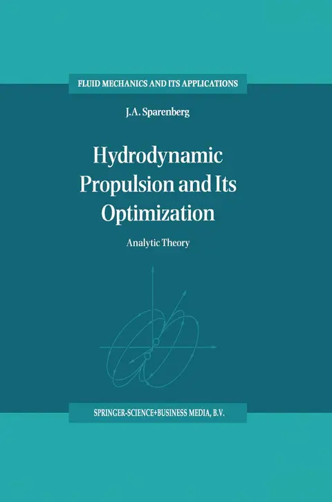 Cover of Hydrodynamic Propulsion and Its Optimization