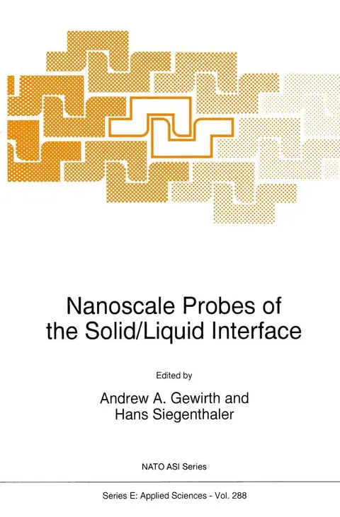Cover of Nanoscale Probes of the Solid/Liquid Interface