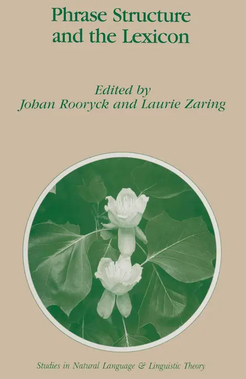 Cover of Phrase Structure and the Lexicon