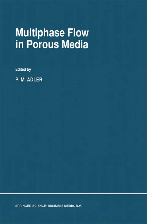 Cover of Multiphase Flow in Porous Media