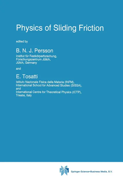 Cover of Physics of Sliding Friction