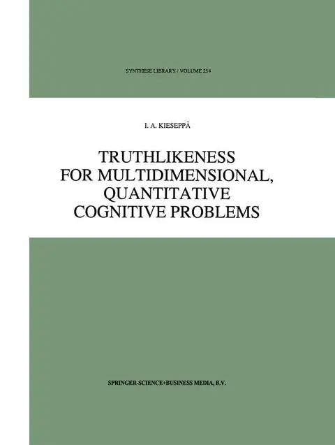 Cover of Truthlikeness for Multidimensional, Quantitative Cognitive Problems