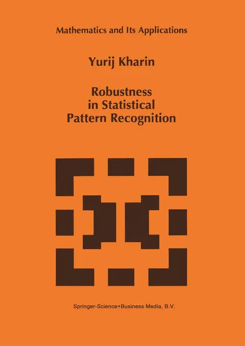 Cover of Robustness in Statistical Pattern Recognition