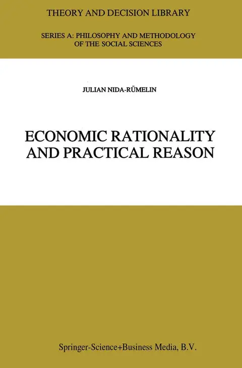 Cover of Economic Rationality and Practical Reason