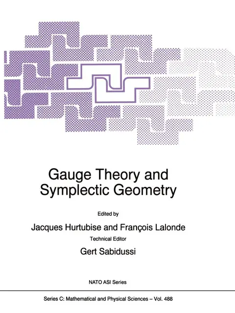 Cover of Gauge Theory and Symplectic Geometry