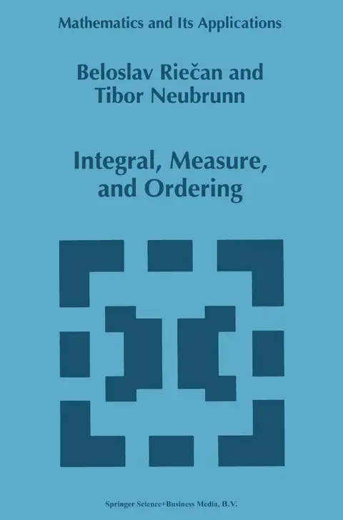 Cover of Integral, Measure, and Ordering