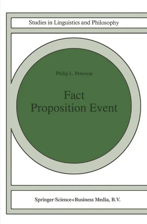 Cover of Fact Proposition Event