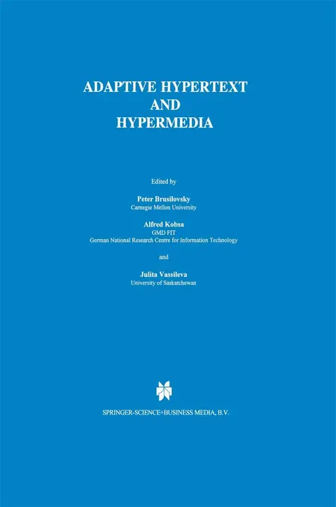 Cover of Adaptive Hypertext and Hypermedia