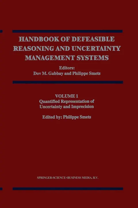Cover of Quantified Representation of Uncertainty and Imprecision