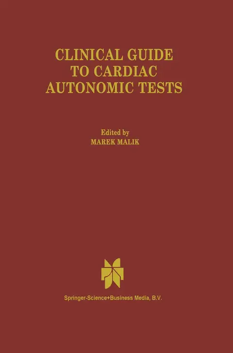 Cover of Clinical Guide to Cardiac Autonomic Tests