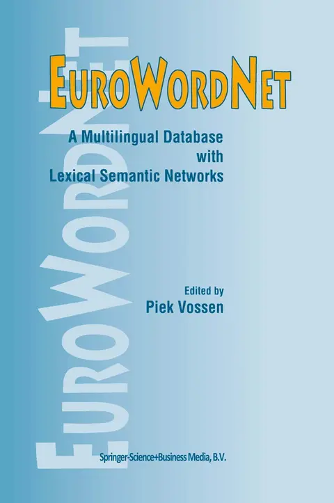 Cover of EuroWordNet