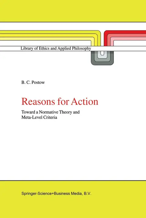 Cover of Reasons for Action