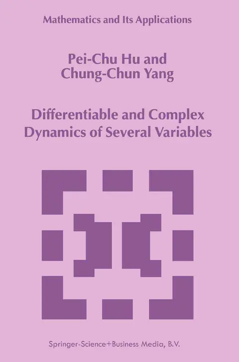 Cover of Differentiable and Complex Dynamics of Several Variables