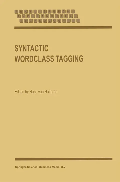 Cover of Syntactic Wordclass Tagging