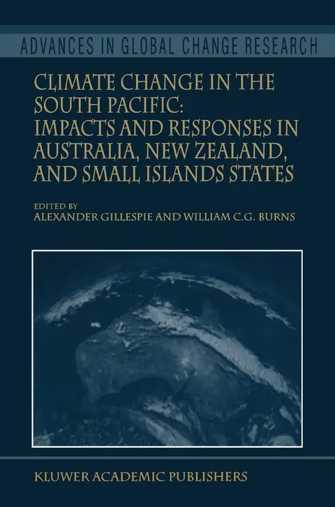 Cover of Climate Change in the South Pacific