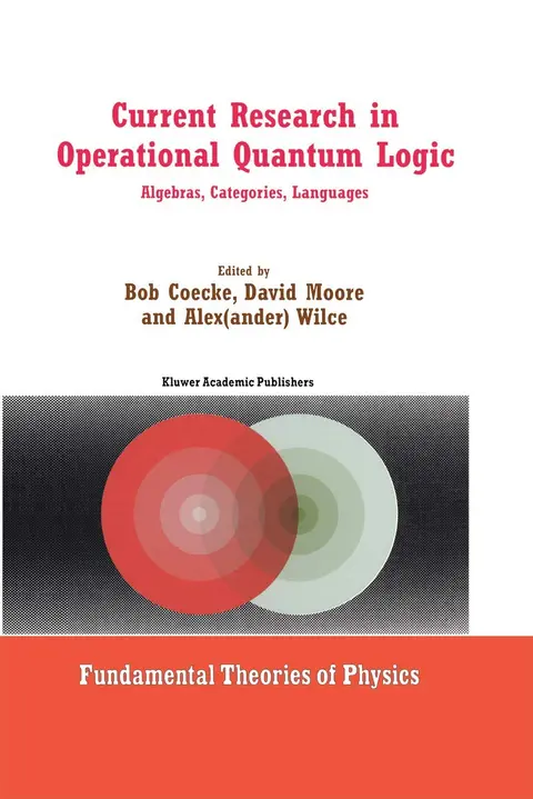 Cover of Current Research in Operational Quantum Logic
